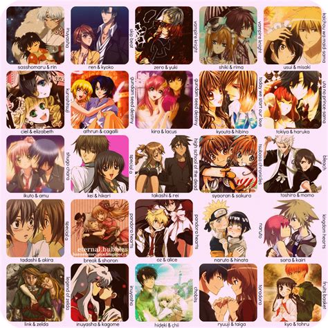 A Dream Is A Wish Your Heart Makes Favourite Animegame Couples