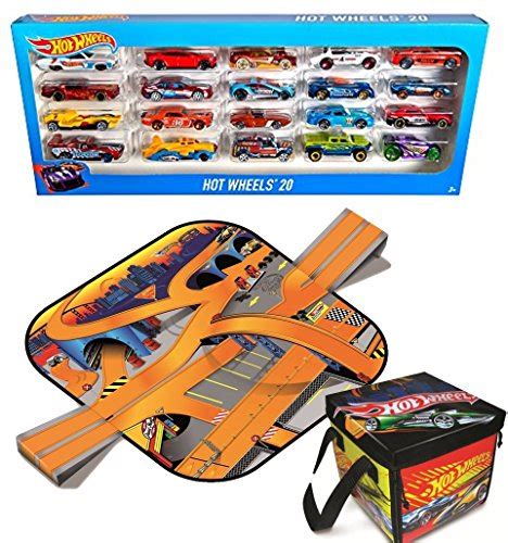 Buy Bundle Includes 2 Items Hot Wheels 20 Car T Pack Styles May