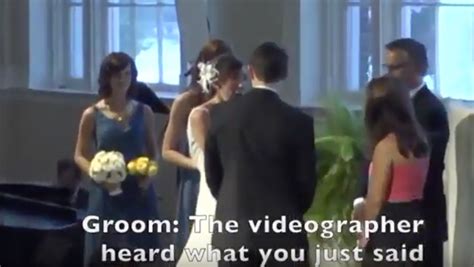 Bride S Embarrassing Wedding Day Confession To Groom Caught On Hot Mic