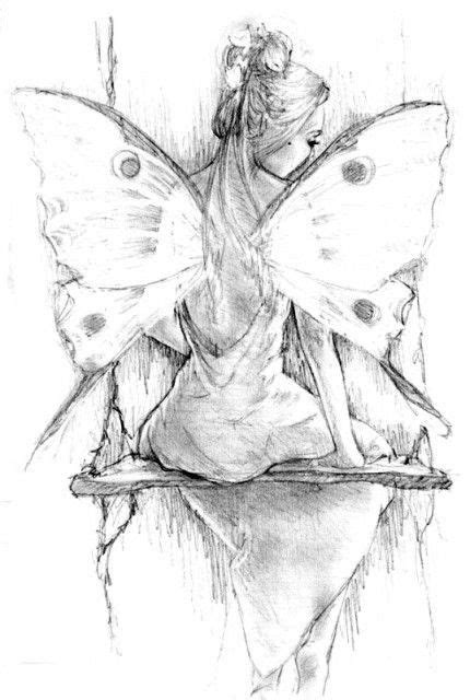 Pin By Mariapaz Lira On Inked Fairy Artwork Fairy Drawings Angel