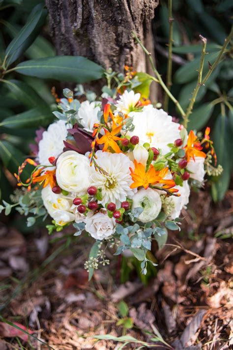 A Fall Flower Filled Bridal Bouquet Perfect For An October Wedding