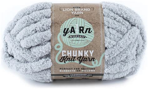 Lion Brand Yarn 951 149 Ar Workshop Chunky Knit Yarn Willow Amazon