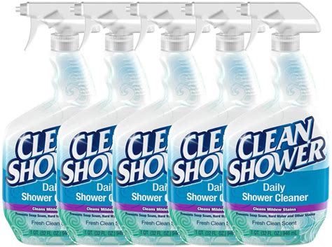 Clean Shower Fresh Clean Scent Daily Shower Cleaner Oz Pack