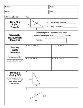 Maybe you would like to learn more about one of these? Pythagorean Theorem Notes and Bingo by All Things Algebra ...