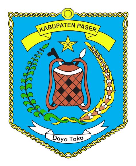 Logo Kabupaten Paser Indonesia Original Terbaru Rekreartive