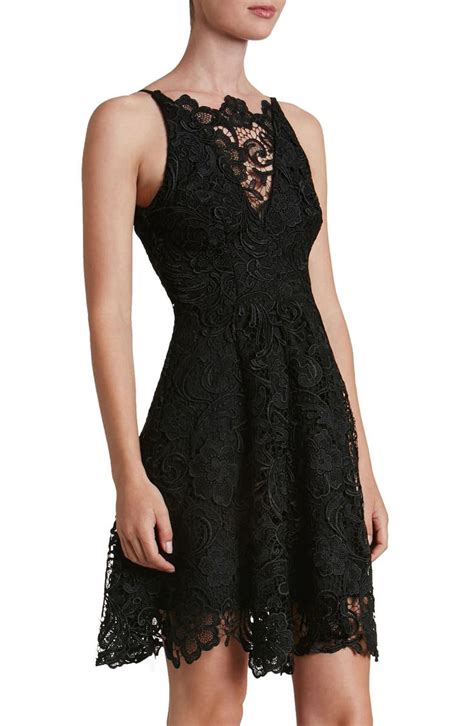 Dress The Population Hayden Lace Fit And Flare Dress Nordstrom