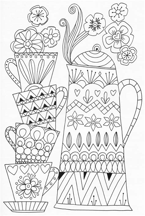 Scandinavian Folk Art Coloring Pages Coloring Pages