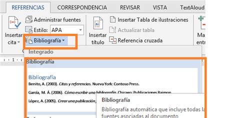 Insertar Citas En Word