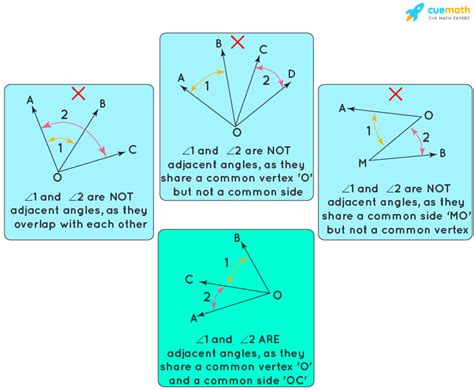 Adjacent Angles Definition Meaning Properties Examples