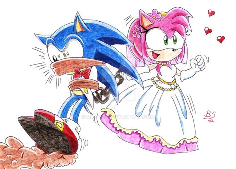 Sonic And Amy Wedding By Miszcz90 On Deviantart