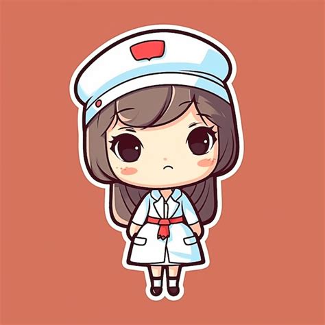 Premium Ai Image Adorable Girl In Nurse Outfits Ai Generated