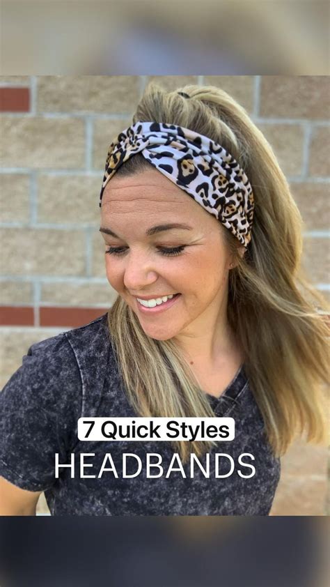 7 Quick Styles Using Headbands Headband Hairstyles Cute Hairstyles