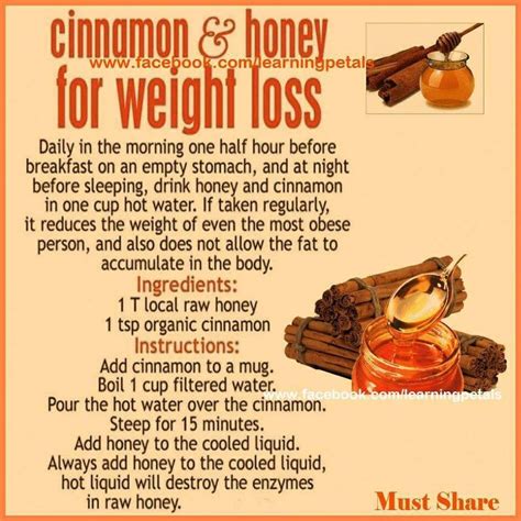 Cinnamon And Honey For Weight Loss Healthy Foodsrecipesbenefits P