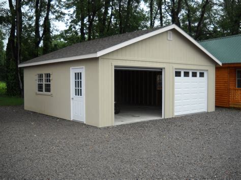 24x24 Garage Garage Exterior Garage Plans Detached Metal Garage