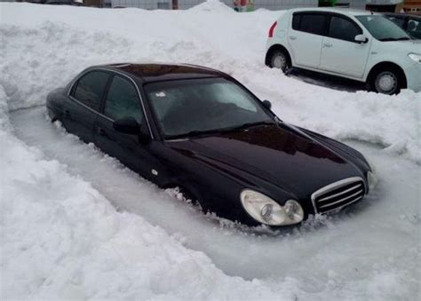 Car Stuck In Ice In Russia Vehicles