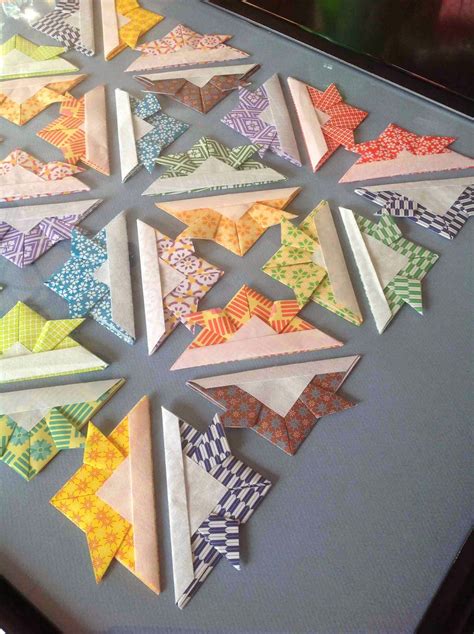 Create Art With Mrs P Make A Quilt In An Evening A Paper Origami