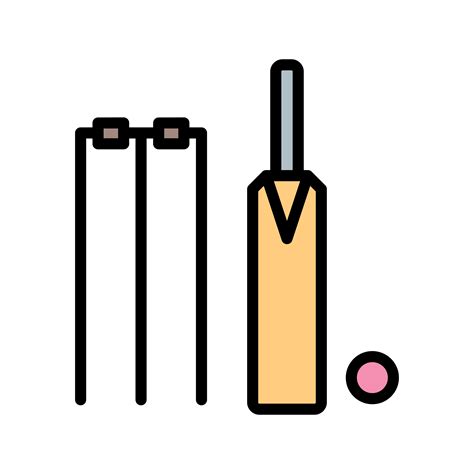 Cricket Icon Vector Illustration 424631 Vector Art At Vecteezy