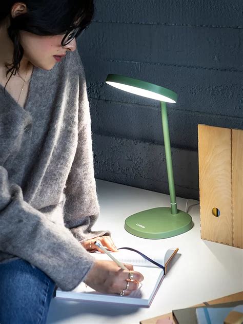 Lumie Task Sad Light Therapy Desk Lamp Sage Green
