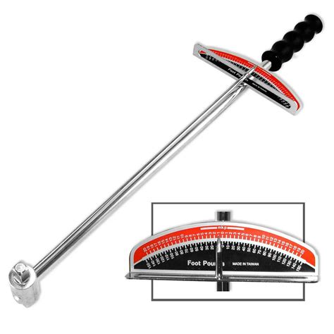 Torque Wrench 0 150 Ftlb Needle Point Gauge 12 And 38 Dual Drive