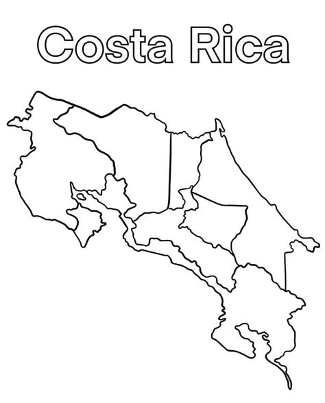 42 Mapa De Costa Rica Para Colorear Para Colorear Porn Sex Picture