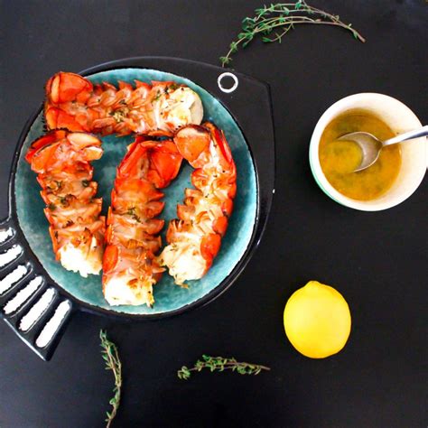 lemon butter grilled lobster tails what great grandma ate