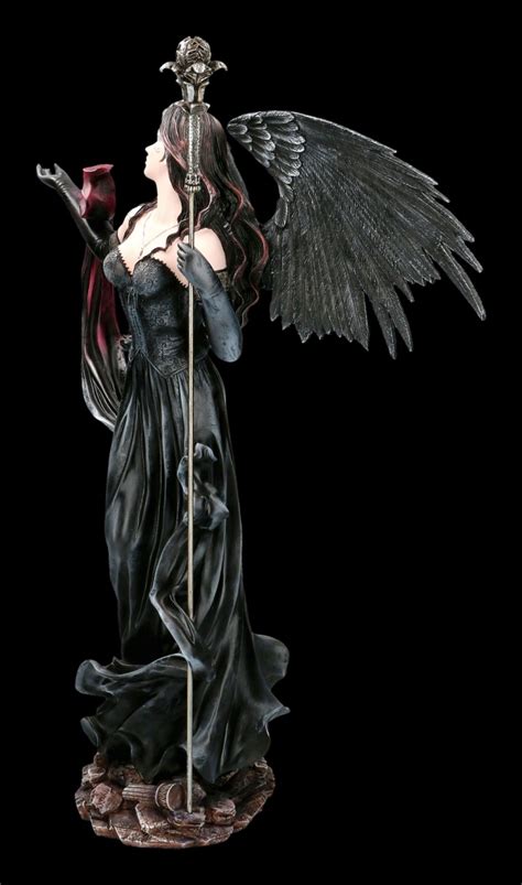 Dark Angel Figur Mysteria Mit Zepter Dekofigur Statue Skulptur H