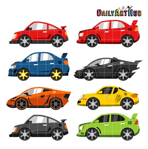 Free Clipart Race Cars