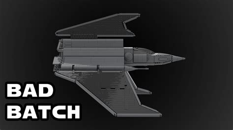 Fyrnocks can be seen in the incoming ham: Lego UCS Bad Batch Shuttle MOC | Cinematic Trailer ...