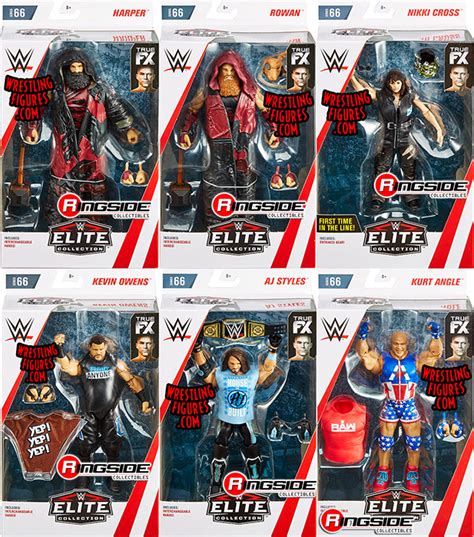 Wwe Elite 66 Toy Wrestling Action Figures By Mattel This Set Includes