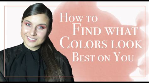 How To Find What Colors Look Best On You Youtube