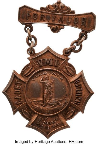 Battle Of New Market Vmi Cadet Award Medal Battle Of