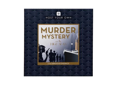 Host Your Own Murder Mystery On The High Seas