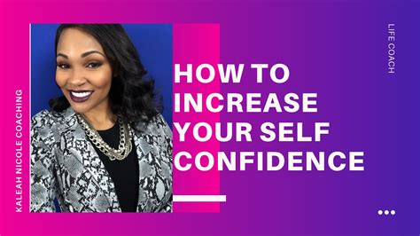 Confidence 5 Ways To Increase Your Self Confidence Youtube