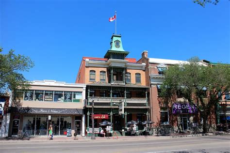 Beautiful Whyte Avenue Historic Old Strathcona Edmonton Alberta