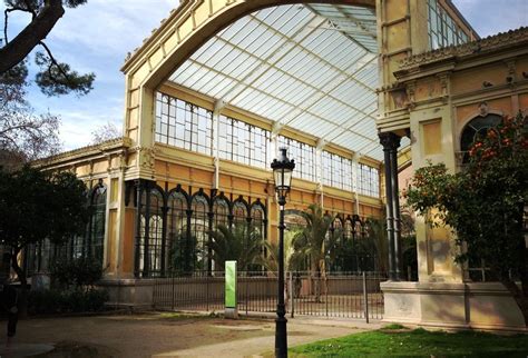 Parc De La Ciutadella Barcelona Garden Greenhouse Greenhouse Exterior Winter Garden