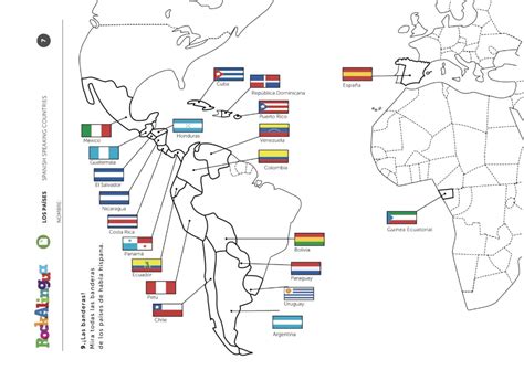 21 Spanish Speaking Countries Map Free Printable Artofit