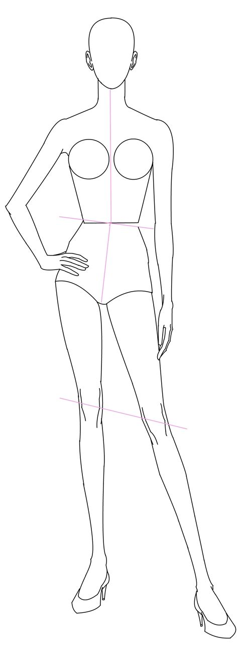 Poses Croqui De Moda
