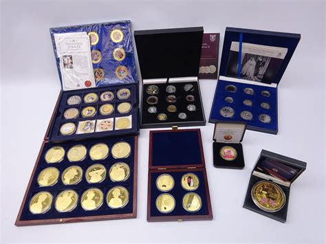 Collection Of Mostly Modern Commemorative Coins And Coin Sets Including