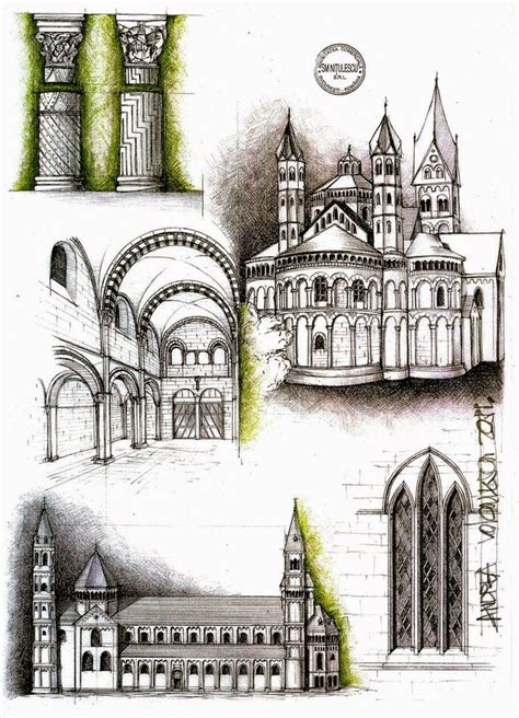 Drawings Of Historic Architecture Renaissance Architecture