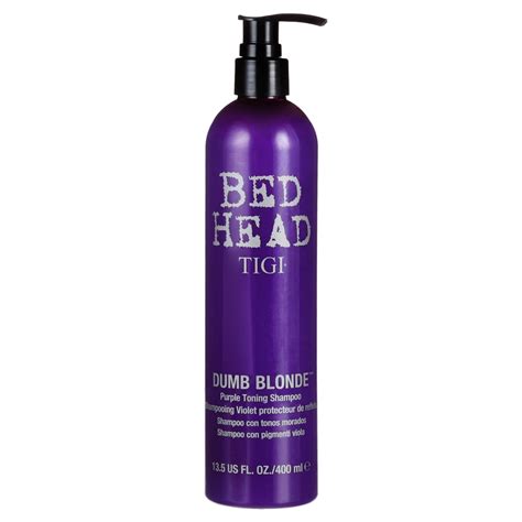 Tigi Bed Head Dumb Blonde Purple Toning Shampoo 13 50 Oz Walmart Com