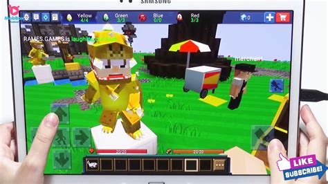Blockman Go Blocky Mods Eggs Wars Android Mobil Gameplay