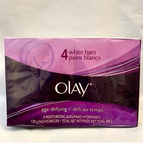 Olay Age Defying White Bars Soap Moisturizing 4 Bars New Original