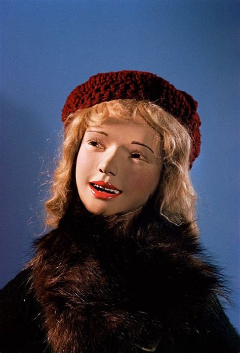 Morton Bartlett Girl With Fur Collar Circa 1955 My Art Studio