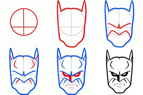 How To Draw Batman Draw Batman Batman Drawing Batman Drawing Easy