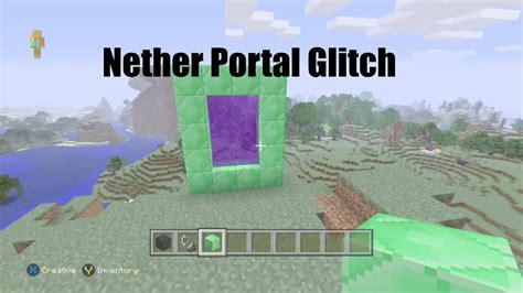 Minecraft Xbox One Edition Nether Portal Glitch Youtube