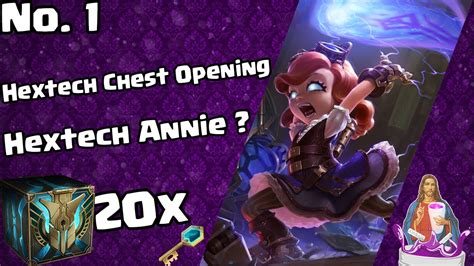 League Of Legends Hextech Pack Opening No 1 Hextech Annie Youtube