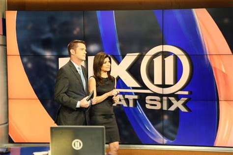 Tamsen Fadal Behind The Scenes At Pix11 With Pm Anchor Tamsen Fadal
