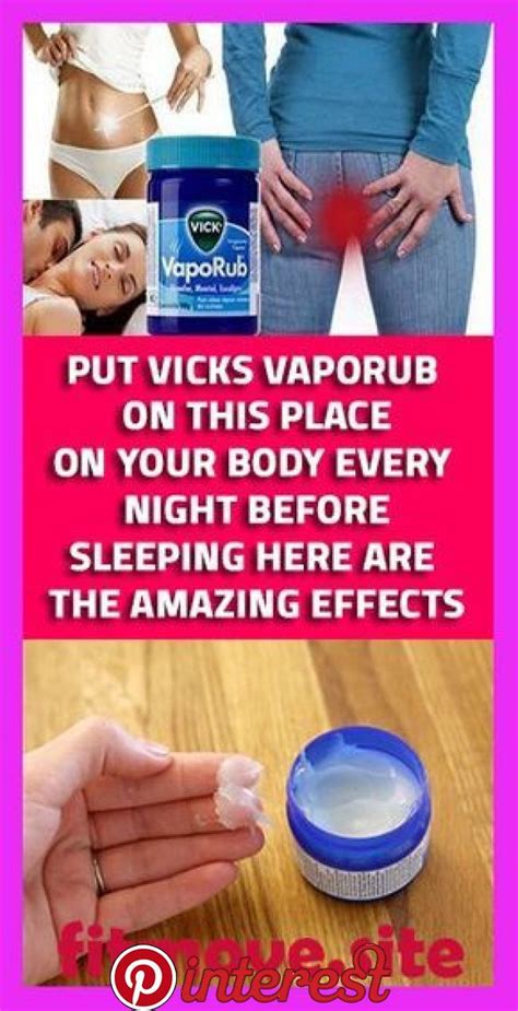 Some Useful Uses Of Vicks Vaporub And Amazing Result On Human Body If