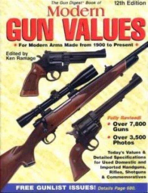 Used The Gun Digest Book Of Modern Gun Values 12th Edition The