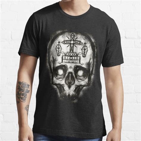 Voodoo Skull T Shirt For Sale By Shayneofthedead Redbubble Voodoo